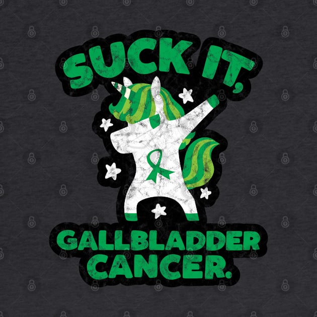 Suck It Gallbladder Cancer Unicorn by jomadado